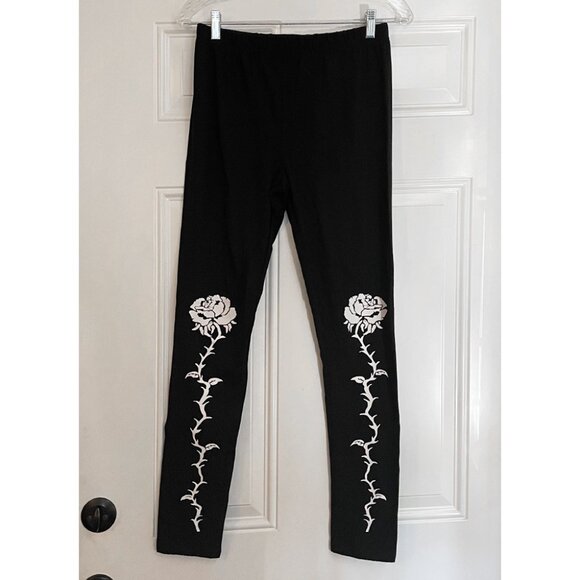 Modcloth Rose Toward The Sky Leggings - Picture 3 of 7